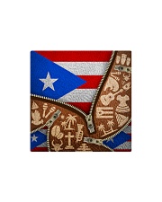 PUERTO RICO TEXTURE FLAG SYMBOLS Square Magnet tile