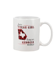 TEXAS GIRL LIVING IN GEORGIA WORLD Mug thumbnail