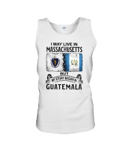 LIVE IN MASSACHUSETTS BEGAN IN GUATEMALA Unisex Tank thumbnail