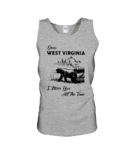WEST VIRGINIA I MISS YOU ALL THE TIME Unisex Tank thumbnail
