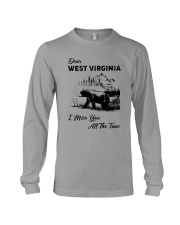 WEST VIRGINIA I MISS YOU ALL THE TIME Long Sleeve Tee thumbnail