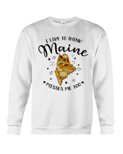 Maine Misses Me Too Crewneck Sweatshirt tile