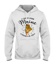 Maine Misses Me Too Hooded Sweatshirt tile