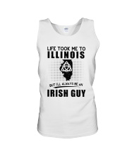 IRISH GUY LIFE TOOK TO ILLINOIS Unisex Tank thumbnail