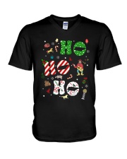 Ho Ho Ho Symbols Tennessee V-Neck T-Shirt tile