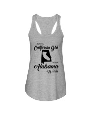 JUST A CALIFORNIA GIRL IN AN ALABAMA WORLD Ladies Flowy Tank thumbnail