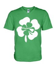 South Carolina Map Clover Custom Your Name V-Neck T-Shirt tile