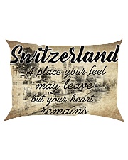 SWITZERLAND A PLACE YOUR HEART REMAINS Rectangular Pillowcase thumbnail