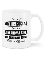 I'm An Oklahoma Girl I'm Selectively Social Mugs tile