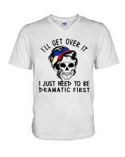 Philippines I'll Get Over It V-Neck T-Shirt tile