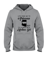 LIFE TOOK ME TO ARIZONA ALWAYS BE A MONTANA GIRL Hooded Sweatshirt thumbnail
