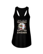 I MAY LIVE IN CALIFORNIA BUT MY STORY IN CHICAGO Ladies Flowy Tank thumbnail
