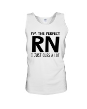 I'M THE PERFECT RN I JUST CUSS A LOT Unisex Tank thumbnail