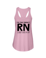 I'M THE PERFECT RN I JUST CUSS A LOT Ladies Flowy Tank thumbnail