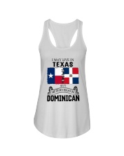 LIVE IN TEXAS BEGAN IN DOMINICAN ROOT WOMEN Ladies Flowy Tank thumbnail
