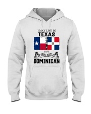 LIVE IN TEXAS BEGAN IN DOMINICAN ROOT WOMEN Hooded Sweatshirt thumbnail