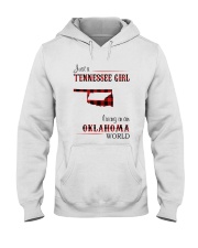 TENNESSEE GIRL LIVING IN OKLAHOMA WORLD Hooded Sweatshirt thumbnail