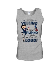 I'M A FILIPINO GIRL WE JUST TALK LOUD Unisex Tank thumbnail