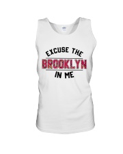 EXCUSE THE BROOKLYN IN ME Unisex Tank tile