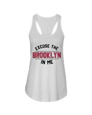 EXCUSE THE BROOKLYN IN ME Ladies Flowy Tank tile