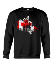 Canada Map Flag Crewneck Sweatshirt tile