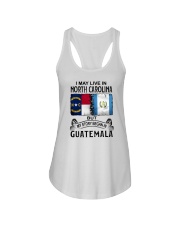 LIVE IN NORTH CAROLINA BEGAN IN GUATEMALA Ladies Flowy Tank thumbnail