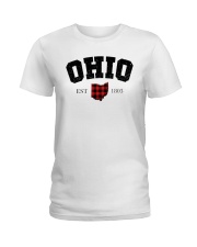 Ohio Est 1803 Ladies T-Shirt tile
