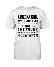Arizona Girl My Heart Has No Room Classic T-Shirt tile