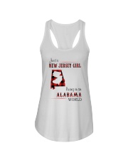 JERSEY GIRL LIVING IN ALABAMA WORLD Ladies Flowy Tank thumbnail