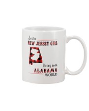 JERSEY GIRL LIVING IN ALABAMA WORLD Mug thumbnail