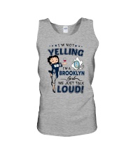 I'M A BROOKLYN GIRL WE JUST TALK LOUD Unisex Tank tile