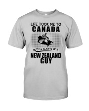 NEW ZEALAND GUY LIFE TOOK TO CANADA Classic T-Shirt front