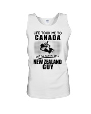 NEW ZEALAND GUY LIFE TOOK TO CANADA Unisex Tank thumbnail