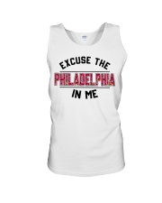 EXCUSE THE PHILADELPHIA IN ME Unisex Tank tile