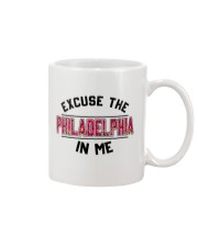 EXCUSE THE PHILADELPHIA IN ME Mug tile