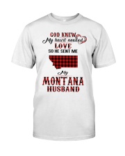 He Sent Me My Montana Husband Classic T-Shirt tile