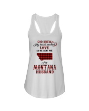 He Sent Me My Montana Husband Ladies Flowy Tank tile
