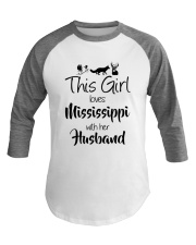This Girl Loves Mississippi Baseball Tee tile
