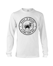 Maine A Long Time Ago Circle Long Sleeve Tee tile