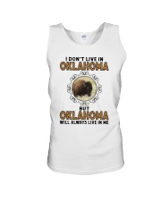 OKLAHOMA WILL ALWAYS LIVE IN ME Unisex Tank thumbnail