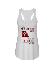 NEW MEXICO GIRL LIVING IN MISSOURI WORLD Ladies Flowy Tank thumbnail