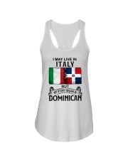 LIVE IN ITALY BEGAN IN DOMINICAN Ladies Flowy Tank tile