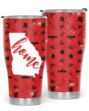 Georgia Home Symbols Glitter Tumbler tile