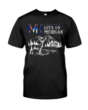 Let's Go Michigan Classic T-Shirt front