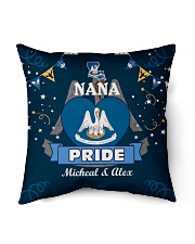 Louisiana Pride Gift For Family Indoor Pillow - 18” x 18” front