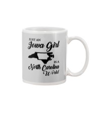 JUST AN IOWA GIRL IN A NORTH CAROLINA WORLD Mug thumbnail