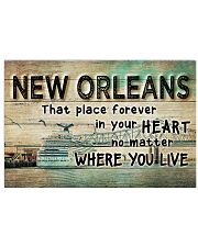 NEW ORLEANS THAT PLACE FOREVER IN YOUR HEART Horizontal Poster tile