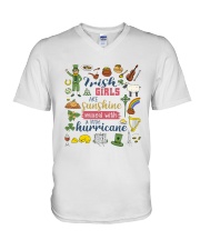 IRELAND GIRLS SUNSHINE MIXED HURRICANE V-Neck T-Shirt thumbnail