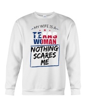 My Wife Is A Texas Woman Crewneck Sweatshirt tile