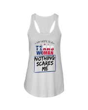 My Wife Is A Texas Woman Ladies Flowy Tank tile